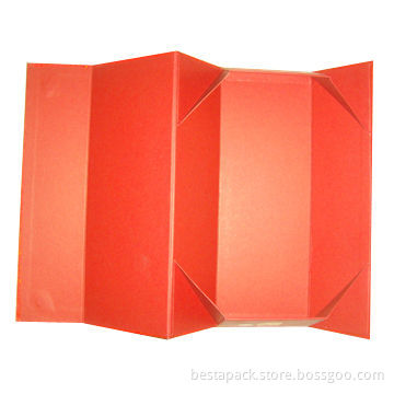 Foldable Gift Box, Made of 157gsm Glossy Art Paper